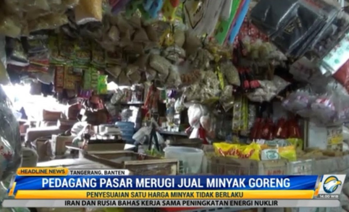 Kebijakan Satu Harga Buat Pedagang Minyak Goreng Berpotensi Merugi