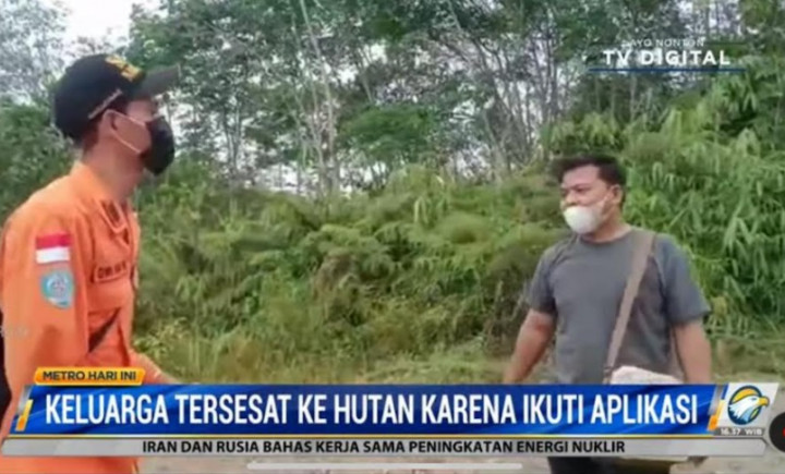 Gara-gara Percaya GPS, Satu Keluarga Tersesat Masuk Hutan