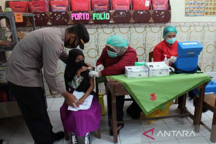 24.999 Anak 6-11 Tahun di Boyolali Telah Disuntik Vaksin Dua Dosis