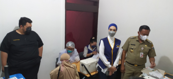 NasDem Gelar Vaksinasi untuk Anak dan Booster Hari ini