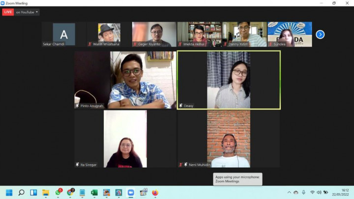 Perkumpulan Penulis Satupena Bertransformasi Menjadi Alinea