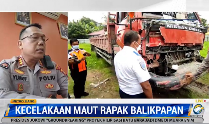 Truk Biang Kecelakaan Maut di Balikpapan Diduga Dimodifikasi