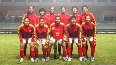 Timnas Putri Indonesia Kalah 0-4 dari Thailand