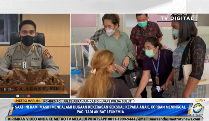 Ini Alasan Polisi Belum Tetapkan Tersangka Kekerasan Seksual Anak di Manado