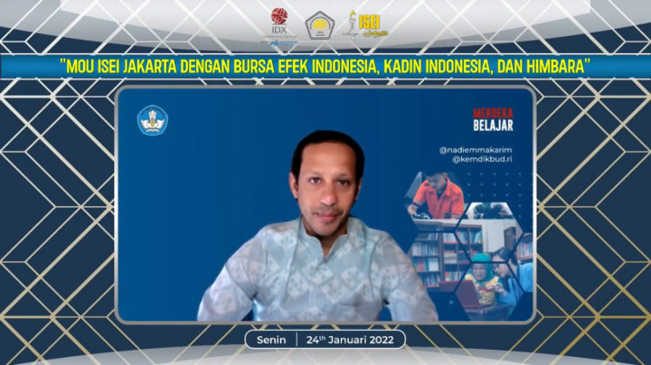 Nadiem Targetkan Program MBKM 2022 Diikuti 150 Ribu Mahasiswa