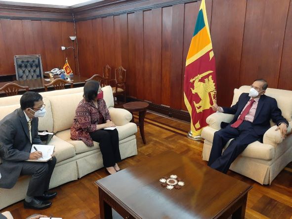 Indonesian Ambassador, Sri Lankan Foreign Minister Discuss Bilateral Cooperation