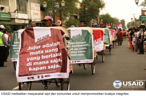 AS Bantu Indonesia Cegah Korupsi Melalui Program USAID Senilai Rp142 Miliar