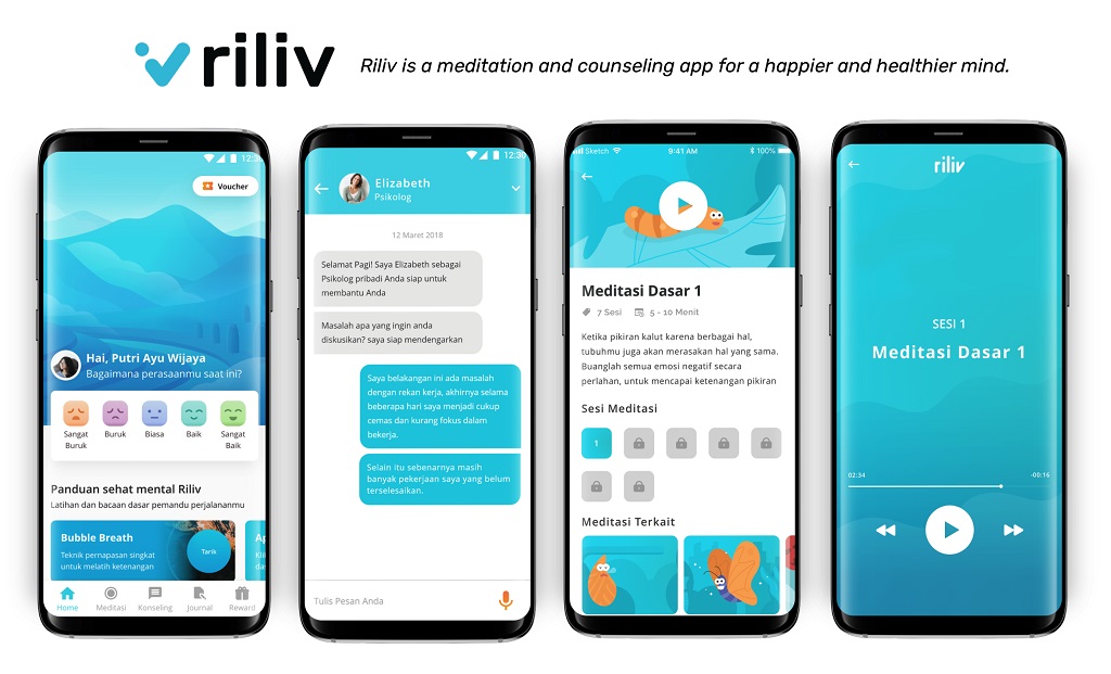 Icon Riliv Riliv Dapat Pendanaan Baru, Perluas Akses Konsultasi Kesehatan Mental