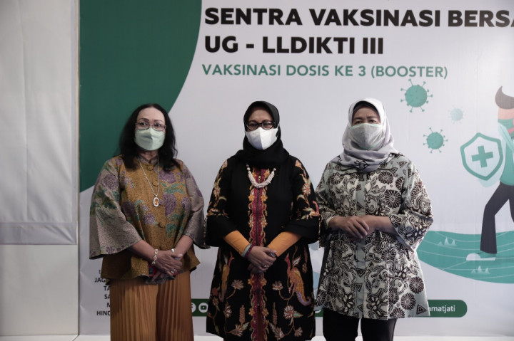 LLDikti Wilayah III dan Gunadarma Gelar Sentra Vaksinasi Percepat 'Booster'