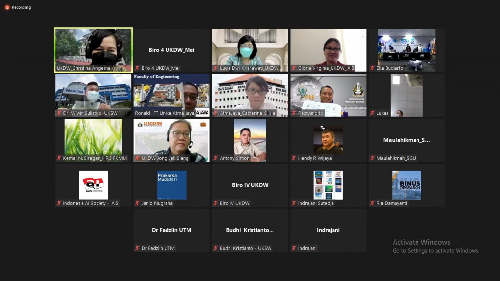 Penandatanganan kerja sama UKDW dengan IAIS.. Foto: Humas UKDW.