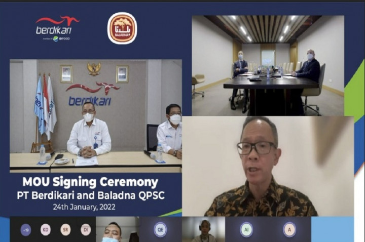 Perusahaan Indonesia dan Qatar Tandatangani MoU Produksi Susu