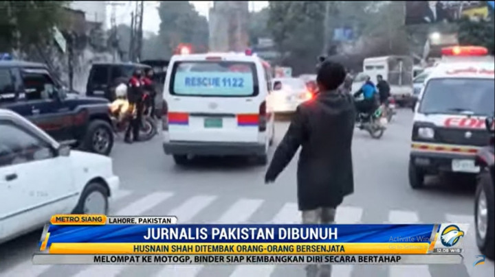 Sadis, Jurnalis TV di Pakistan Dibombardir Peluru hingga Tewas