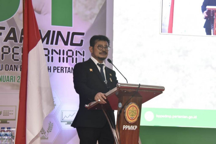 Mentan Beberkan Pentingnya Teknologi <i>Smart Farming</i>