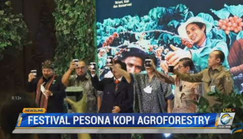 42 Tenant Meriahkan Festival Pesona Kopi Media Indonesia-KLHK