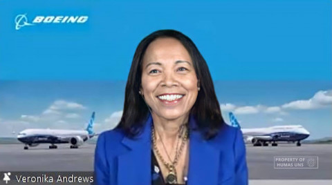 Kisah Veronika Andrews, Alumnus FISIP UNS Kini Sukses Berkarier di Boeing
