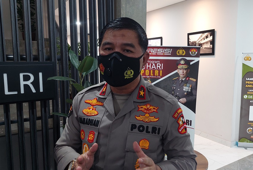 Karo Penmas Divisi Humas Mabes Polri Brigjen Ahmad Ramadhan. Medcom.id/Kautsar Widya Prabowo