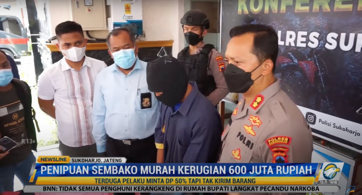Tipu-tipu Penjualan Sembako di Sukoharjo Terungkap, Total Kerugian Rp600 Juta