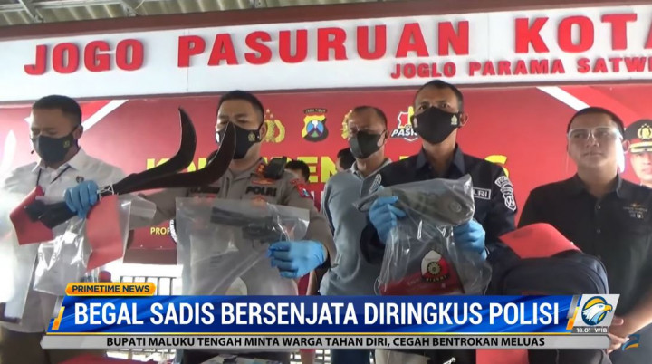 Begal Bersenjata Bom Ikan di Pasuruan Akhirnya Diringkus