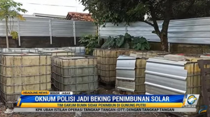 Penimbun 52 Ton Solar Subsidi di Bogor Digerebek