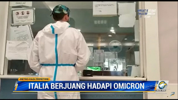 Gawat! Varian Omicron Menyebar Sangat Cepat di Italia