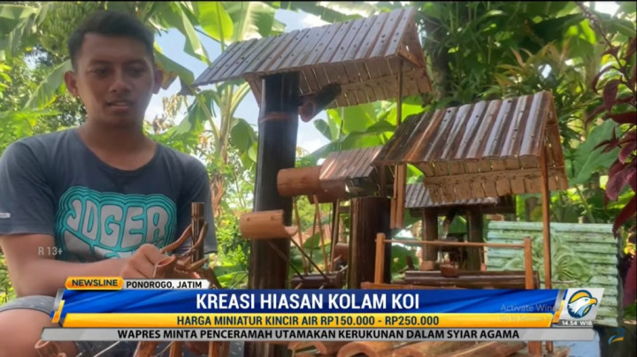 Maraknya Hobi Koi Bikin Perajin Bambu Hoki