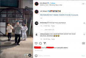 NCT Dream Joget Pakai Lagu Mendung Tanpo Udan, Ndarboy Genk: <i>Maturnuwun</i>
