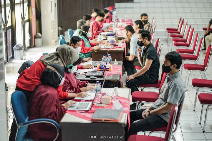 BIN DIY Gandeng UKDW Selenggarakan Vaksinasi Booster