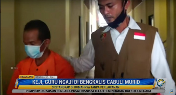 Guru Ngaji Cabul di Bengkalis Beraksi Sejak 2019