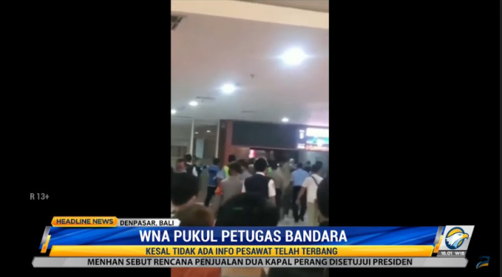 Emosi Tertinggal Pesawat, WNA Pukul 3 Petugas di Bandara Ngurah Rai