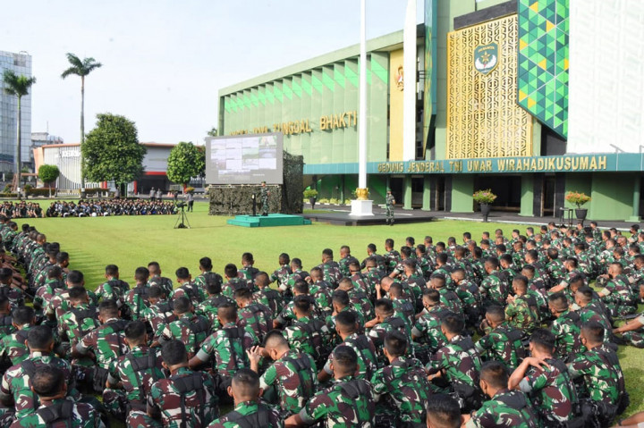 Foto: Apel Gelar Pasukan Satuan Jajaran Kodam Jaya