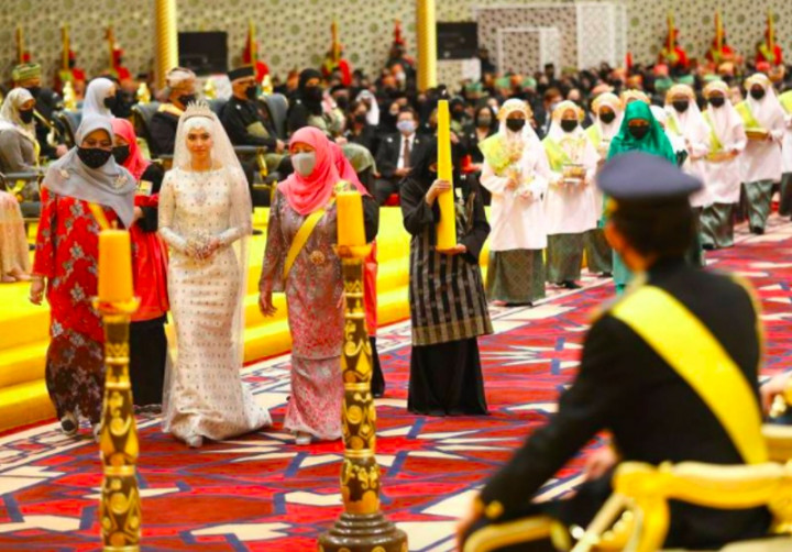 Putri Sultan Brunei Menikah, Pesta Mewah Berlangsung 10 Hari