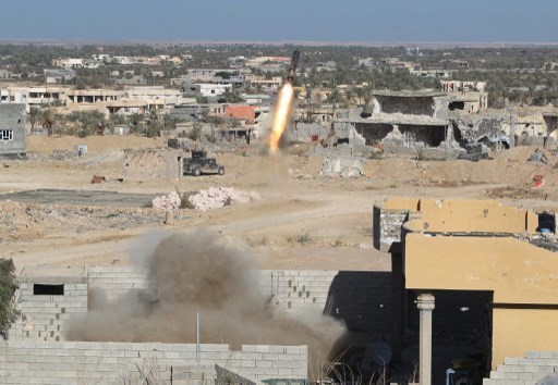 Roket ditembakkan ke bandara Baghdad./AFP