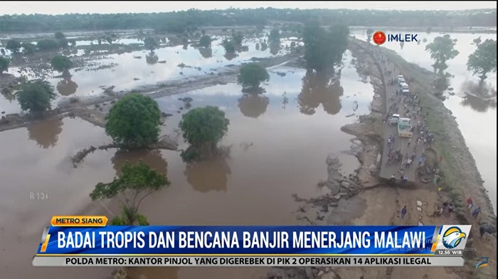 Malawi Diterjang Badai Tropis dan Bencana Banjir