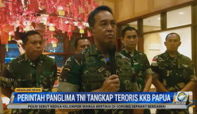 Panglima TNI Perintahkan TNI Tangkap Teroris KKB Papua