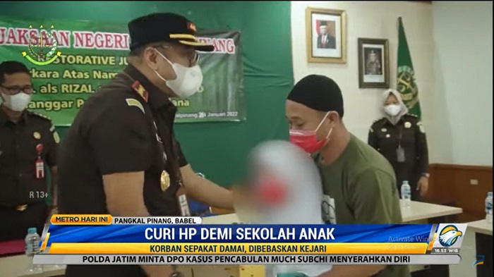 Pelaku Curi HP untuk Sekolah Anak Dibebaskan