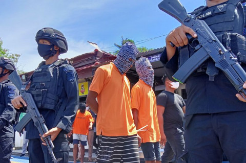 Polisi Tangkap 9 Pelaku Pembakaran Bar Double O Kota Sorong
