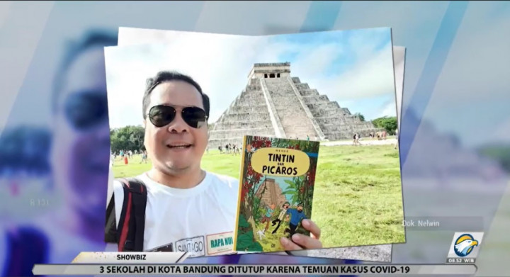 Fan Sejati Tintin, Nelwin Aldriansyah Kunjungi Lokasi Ikonik di Komik