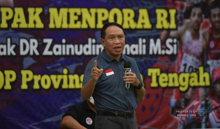 Menpora Minta UNS Dukung Pengembangan <i>Sports Science</i>