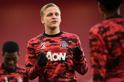 Donny van de Beek. (Oli SCARFF / AFP)