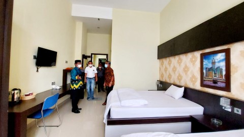 Asrama Haji Makassar Disiapkan Antisipasi Lonjakan Kasus Covid-19