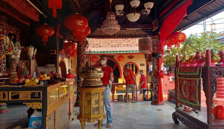 Kelenteng Boen Tek Bio Pastikan Prokes Selama Imlek