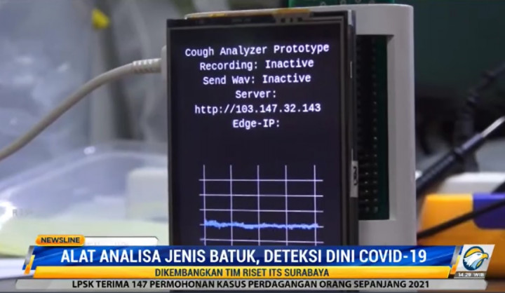 ITS Rancang Alat Analisa Jenis Batuk, Bisa Deteksi Covid-19