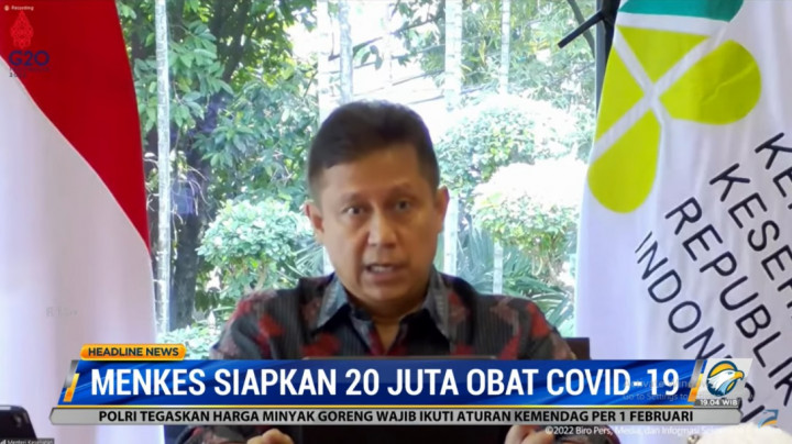 20 Juta Obat Covid-19 Siap Digunakan, Ini Pesan Menkes