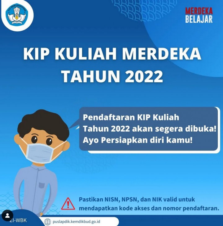 Pendaftaran KIP Kuliah Tahun 2022 Segera Dibuka, Ini Syarat dan Dokumen yang Diperlukan