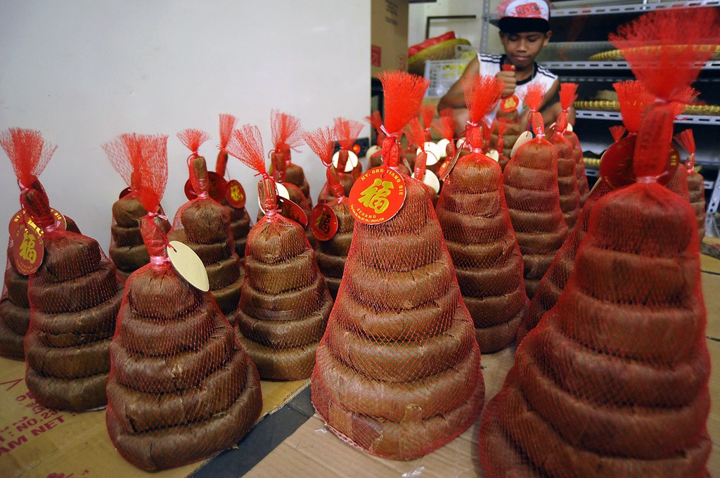 Kue Keranjang (Foto: Asep Fathulrahman/Antara)