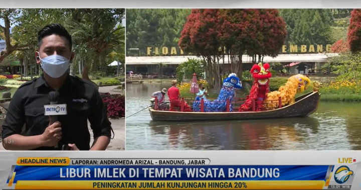 Libur Imlek, Pengunjung Tempat Wisata di Bandung dan Lembang Naik