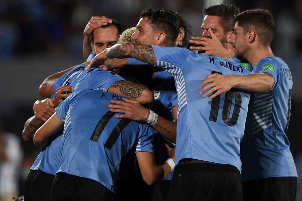 Foto: Uruguay Gilas Venezuela 4-1