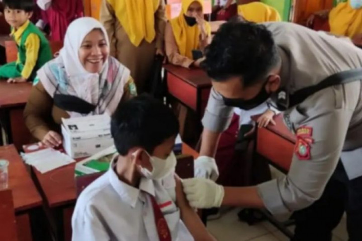 Penajam Paser Utara Vaksinasi 1.000 Anak per Hari