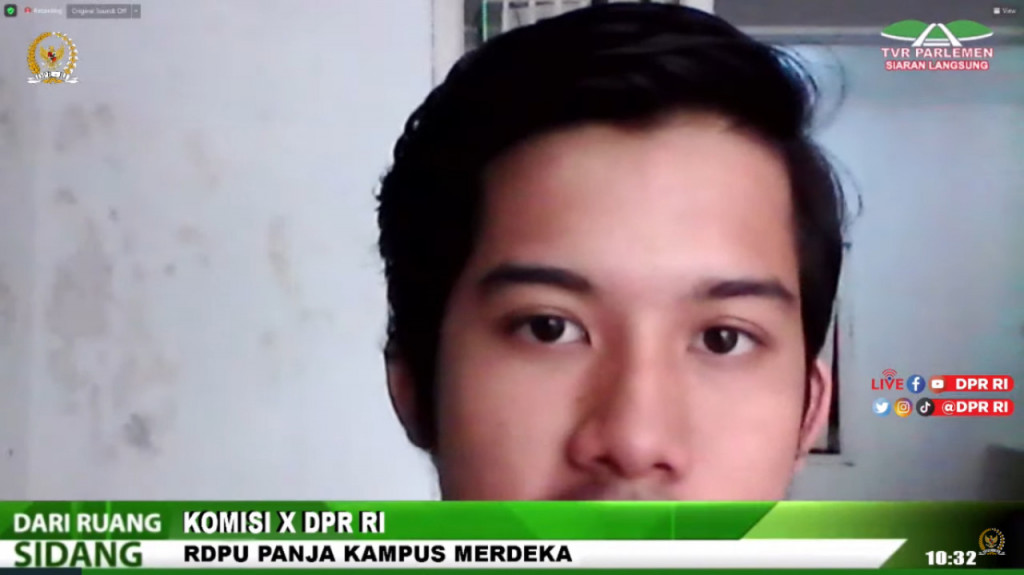 Koodinator BEM KM UGM, Muhammad Khalid. Foto: