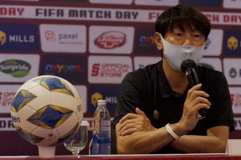 Pelatih tim nasional Indonesia Shin Tae-yong. (ANTARA/HO/PSSI)